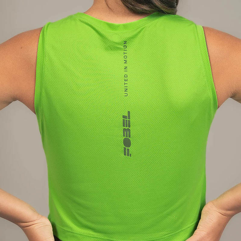 Regata Fobel Cropped Pipa Feminina