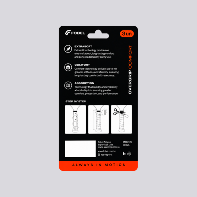 Overgrip Fobel Comfort Roll/3un
